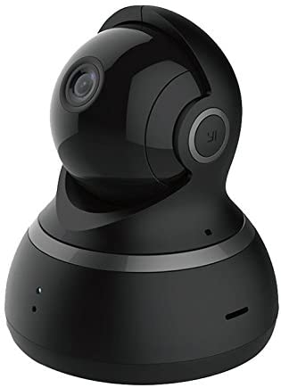 YI Dome Camera 1080p HD Pan/Tilt/Zoom Wireless IP Security Surveillance System Night Vision, Black