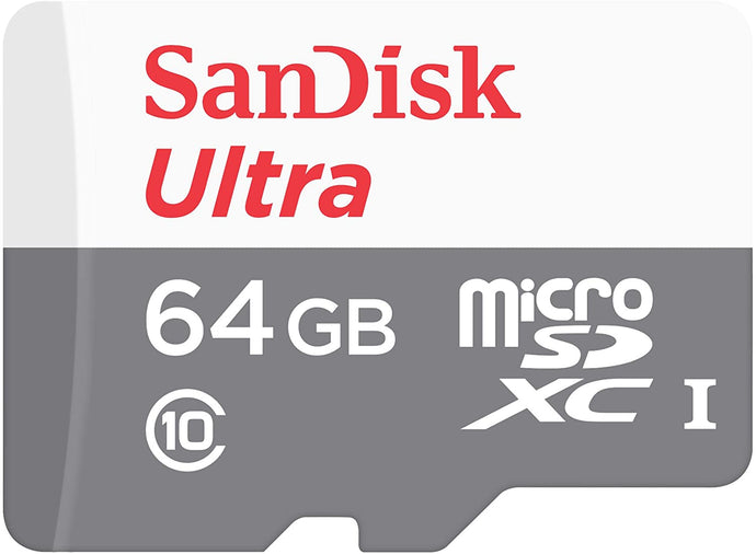 Sandisk Ultra SDSQUNS-064G-GN3MN 64GB 80MB/s UHS-I Class 10 microSDXC Card