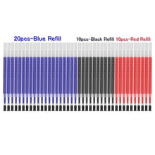 0.35mm Fine Gel Pen Blue/Black Ink Refills Rod for Handle Marker Pens School Gelpen Office Student Writing Drawing Stationery