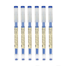 0.35mm Fine Gel Pen Blue/Black Ink Refills Rod for Handle Marker Pens School Gelpen Office Student Writing Drawing Stationery