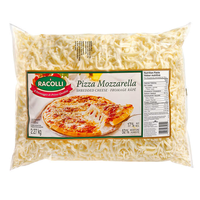 MOZZBNE  CHEESE MOZZ PZZ 17% SHRED PACK OF 4X2.27 KG