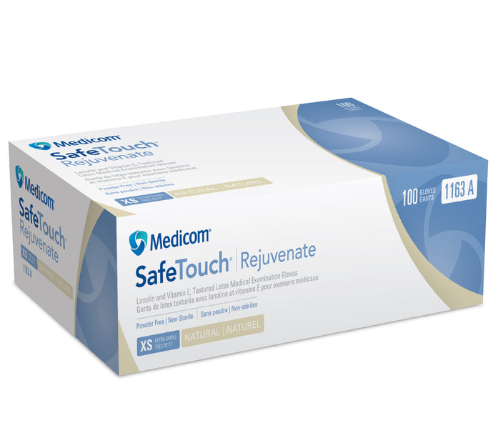 MEDICOM REJUVENATE LATEX  NATURAL PACK OF 100