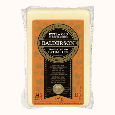 Cheese, Balderson Extra-old Cheddar