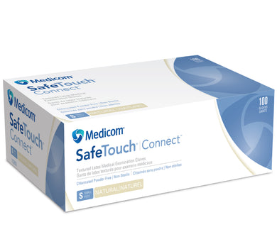 MEDICOM CONNECT LATEX  NATURAL PACK OF 100