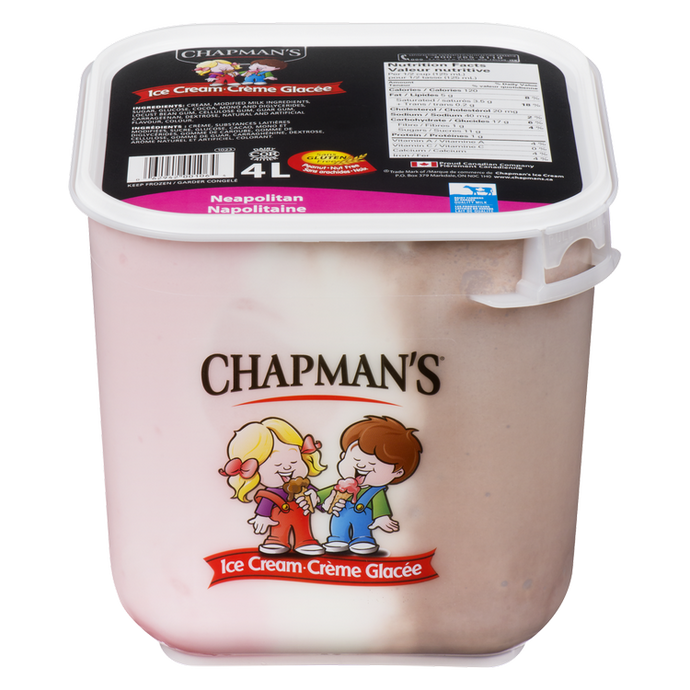 ICE CREAM NEOPOLITAN ORIG PACK OF 1X11.4 LITER