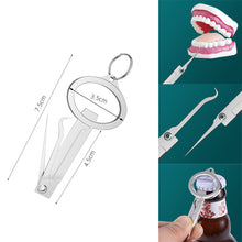 1 Set Toothpick Set Metal Stainless Steel Oral Cleaning Tooth Flossing Portable Toothpick Floss Teeth Cleaner with Storage Tube