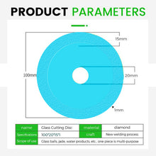 100mm Glass Cutting Disc Diamond Marble Saw Blade Ceramic Tile Jade Special Polishing Cutting Blade Sharp Brazing Grinding Disc