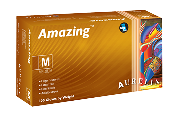 AURELIA AMAZING NITRILE PACK OF 300(2.0 MIL)