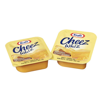 KRAFT CHEESE SPREAD CHEEZ WHIZ PTNS PACK OF 200X18 GRAMS