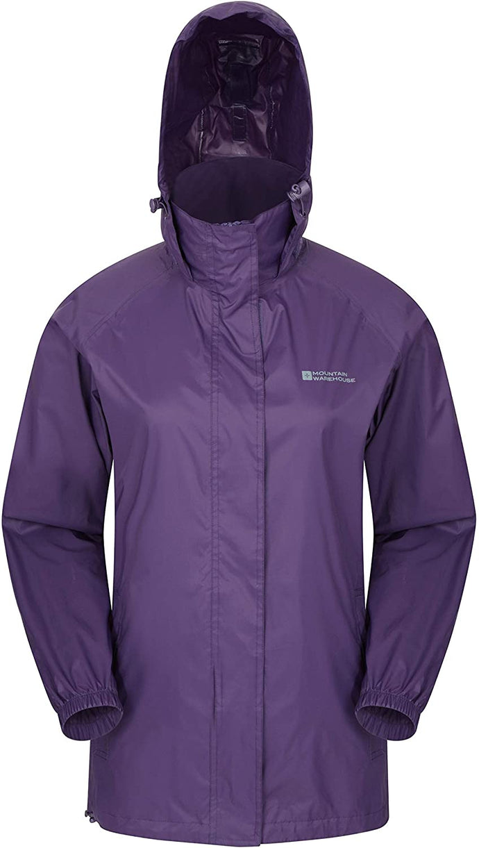 Mountain Warehouse Pakka Womens Waterproof Rain Jacket – Packable