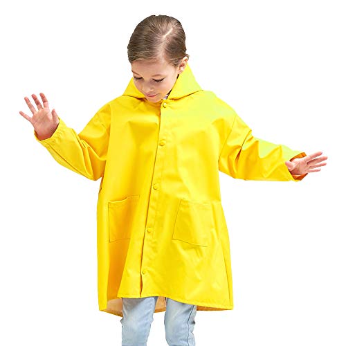Mini Balabala Kids Raincoat Poncho Toddler Rain Jacket Children Rainwear for Little Boys Girls - DeliverMyCart.com