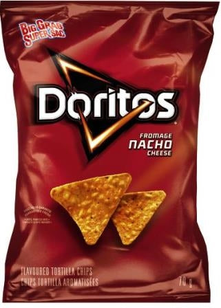 SNACK CHIP DORITOS NACHO PACK OF 32