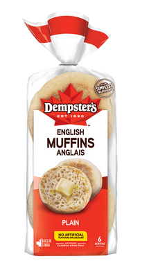 Dempster’s English muffins, plain