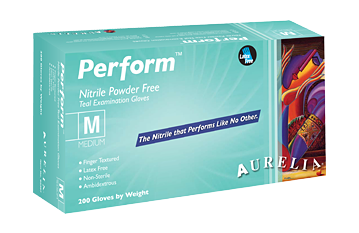 AURELIA PERFORM NITRILE PACK OF 200(2.5 MIL)