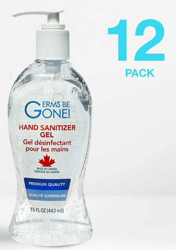 12 bottles - Germs Be Gone 443mL (15oz)