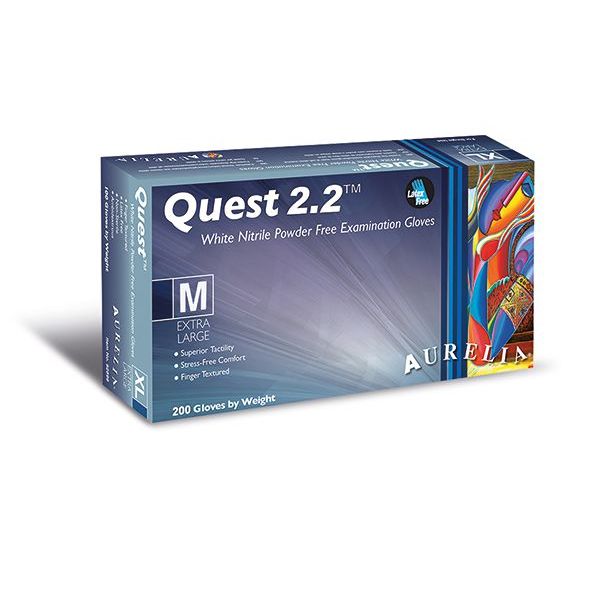 AURELIA QUEST NITRILE 2.2 PACK OF 200