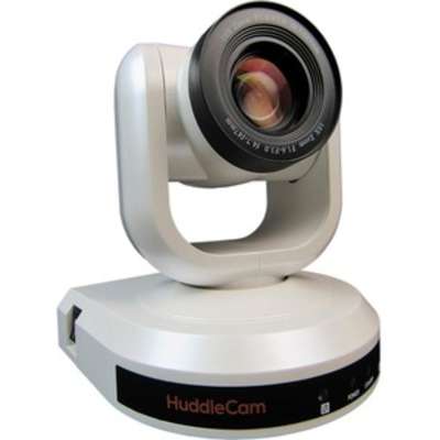 HuddleCamHD 10X Optical Zoom USB 3.0 1920 x 1080P 61 Degree Fov (White) Us Style Power