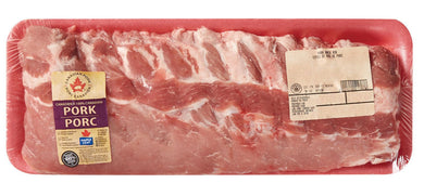 MAPLE LEAF PORK BACK RIB 36OZ RAW PACK OF 1X25 KG