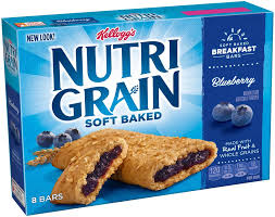 SNACK BAR NUTRIGRAIN BLUBRY PACK OF 48