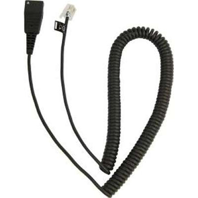 Jabra Corded Adapter QD-RJ-9 Coiled Cord for Cisco 794X/796X/797X