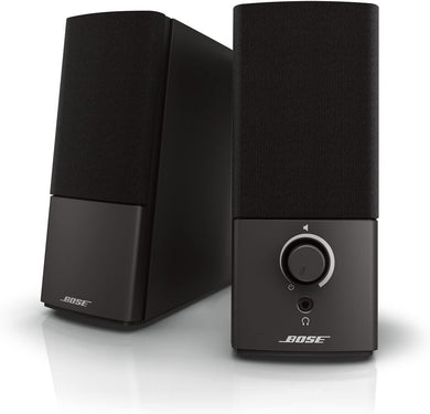 Bose Companion 2 Series III Multimedia Speakers for PC (with 3.5mm AUX & PC input), Black - 354495-1100