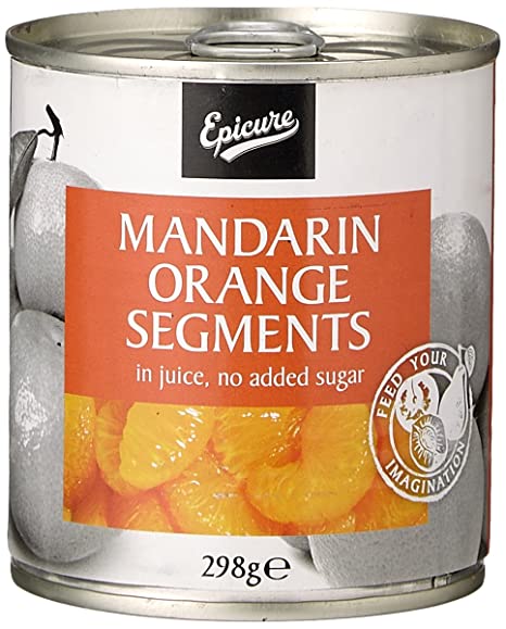 ORANGE MANDARIN SEGMNT LS PACK OF 6