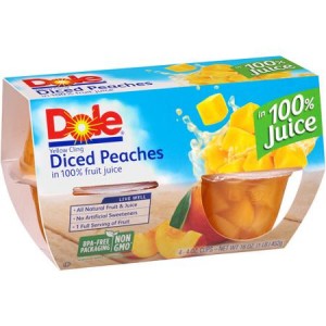 PEACH DICED CH IN LIGHT SYRUP PACK OF 6