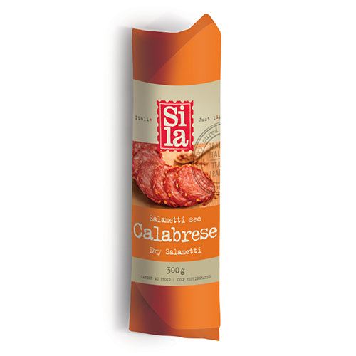 SILA PEPPERONI SLICED DRY CALABRIA PACK OF 2X3.4 KG