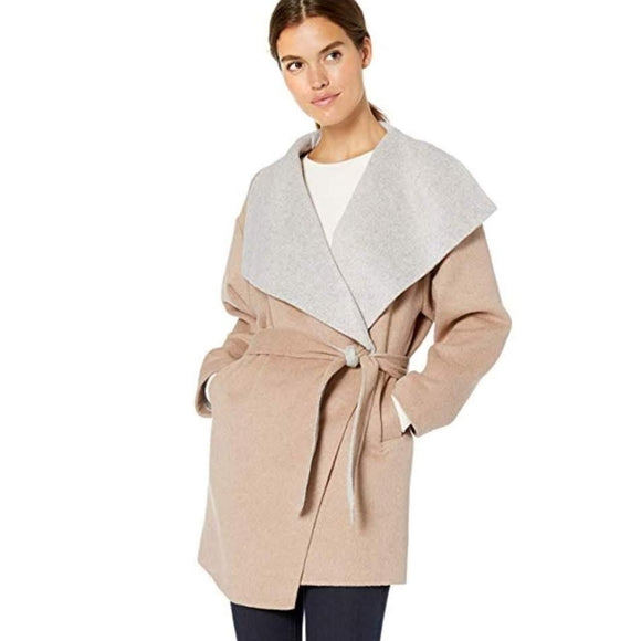 Amazon Brand - Daily Ritual Women's Double-Face Wool Short Coat