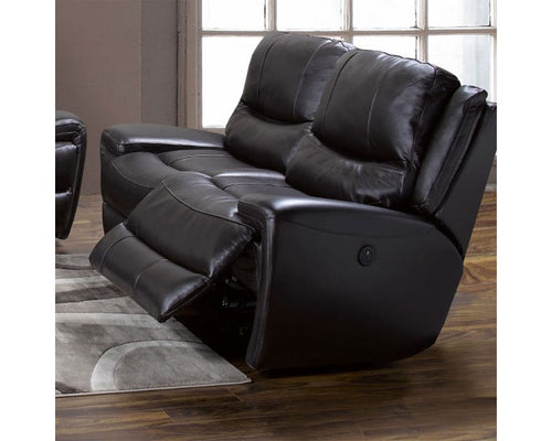 K-Living Myla High Grade Leather Power Recliner Loveseat in Chocolate Brown Free Delivery