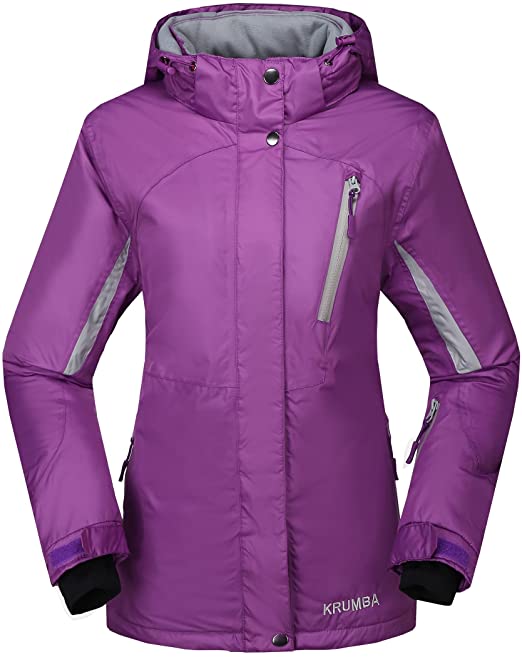 Krumba Women's Sportswear Outdoor Waterproof Windproof Ski Jacket