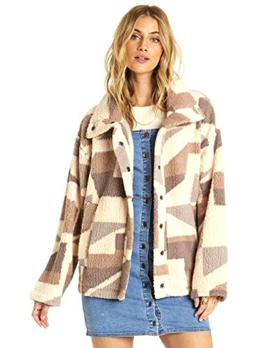 BILLABONG Womens Cozy Days Jacket Fleece Jacket - DeliverMyCart.com