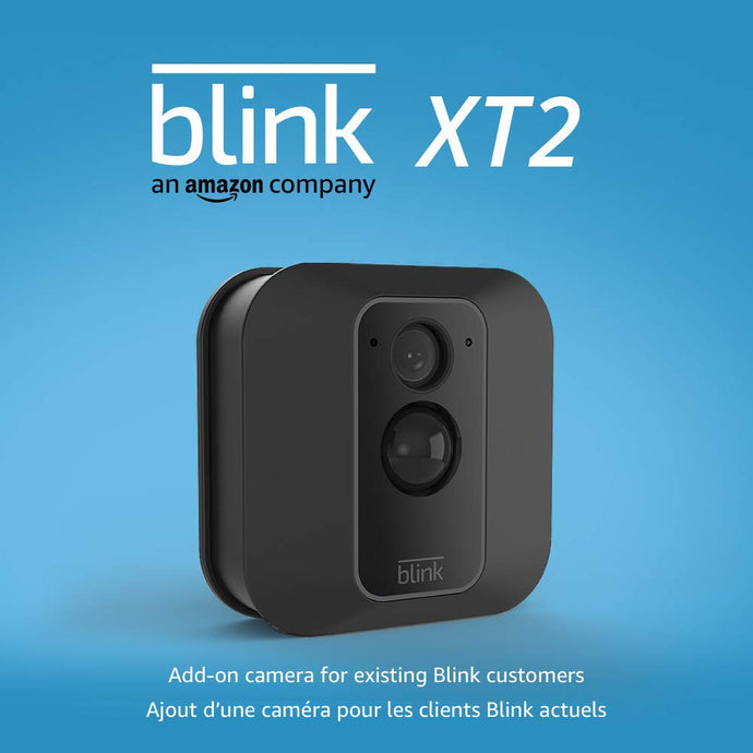 Blink XT2 Outdoor/Indoor Smart Security Camera with cloud storage included, 2-way audio, 2-year battery life – Add-on camera for existing Blink customers