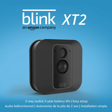 Blink XT2 Outdoor/Indoor Smart Security Camera with cloud storage included, 2-way audio, 2-year battery life – 1 camera kit