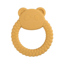 1pc Baby Teether Silicone Bracelet BPA Free  Cute Animal Silicone Pendant Wood Ring  Teething Rattle for Baby Accessories Toys