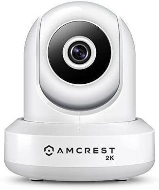 Amcrest UltraHD 2K (3MP/2304TVL) WiFi Video Security IP Camera with Pan/Tilt, Dual Band 5ghz/2.4ghz, Two-Way Audio, 3-Megapixel @ 20FPS, Wide 90° Viewing Angle and Night Vision IP3M-941W (White)