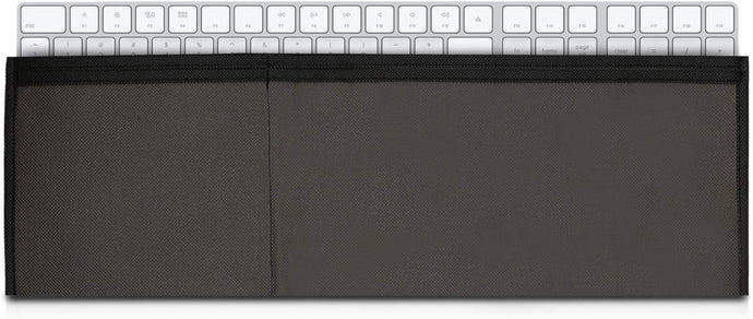 kwmobile Cover Compatible with Apple Magic Keyboard with Numeric Keypad - 3-in-1 Cover for Keyboard, Track Pad, Mouse - Dark Grey - DeliverMyCart.com