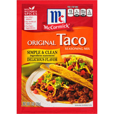 SEASONING TACO MIX PACK OF 6