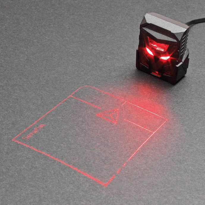 ODiN Virtual Laser Projection Trackpad- World's First Holographic Mouse: The Ideal Accessory for Virtual Keyboards (Black)