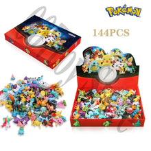 24-144 PCS Pokemon Gift Box Gift Action Figure Toys Genuine Pikachu Anime Figure Pokemon Toys For Children