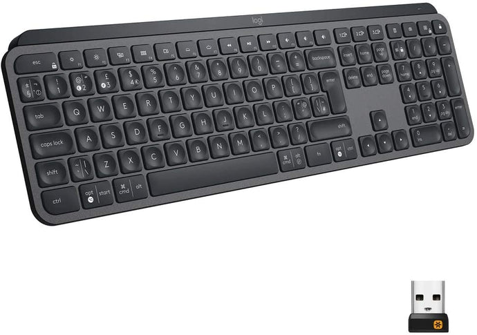 Logitech MX Keys Advanced Wireless Illuminated Keyboard - Graphite