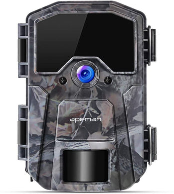 APEMAN Trail Camera 20 MP 1080P Full HD Game Camera Night Vision Up to 60ft Motion Hunting Camera with 40PCS IR LEDs, IP66 Waterproof Design for Wildlife Monitoring and Home Security