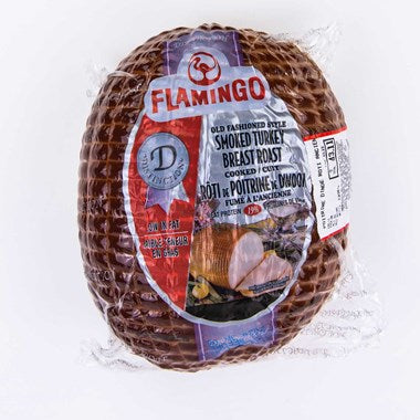 FLAMNGO TURKEY BREAST ROASTED SMOKED PACK OF 2X3 KG