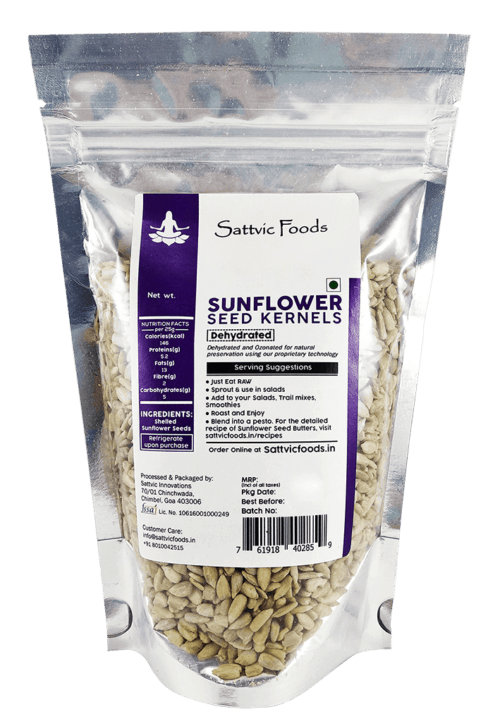 SUNFLOWER SEED RAW HULLED PACK OF 2