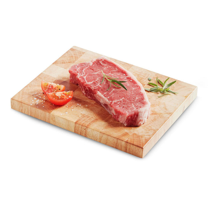 THE BUTCHER SHOPPE FROZEN BEEF STEAK STRIPLOIN C/C AA PACK OF 18 (5KG)