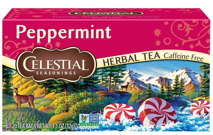 TEA HERBAL PEPPERMIN PATCH PACK OF 6