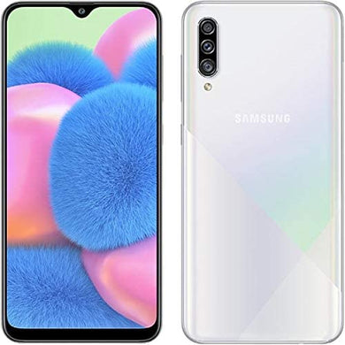Samsung Galaxy A30S A307G 64GB Unlocked GSM Dual SIM Phone w/Triple (25MP+8MP+5MP) Camera - (White)
