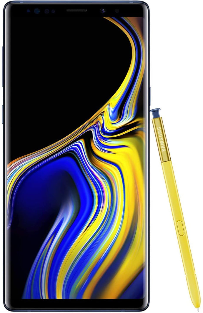 Samsung Galaxy Note9 Factory Unlocked Phone with 6.4in Screen and 128GB (U.S. Warranty), Ocean Blue (Renewed)