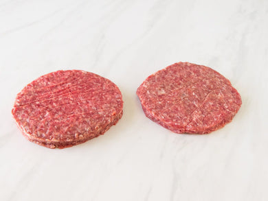 HERITAGE CATTLE FROZEN BEEF BURGER GRASS FED 6OZ (8.18 KG)