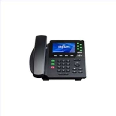 DIGIUM Phone, D65, 6-Line Sip with HD Voice, Gi